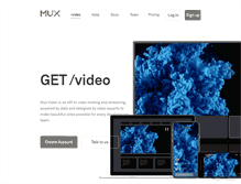 Tablet Screenshot of mux.com